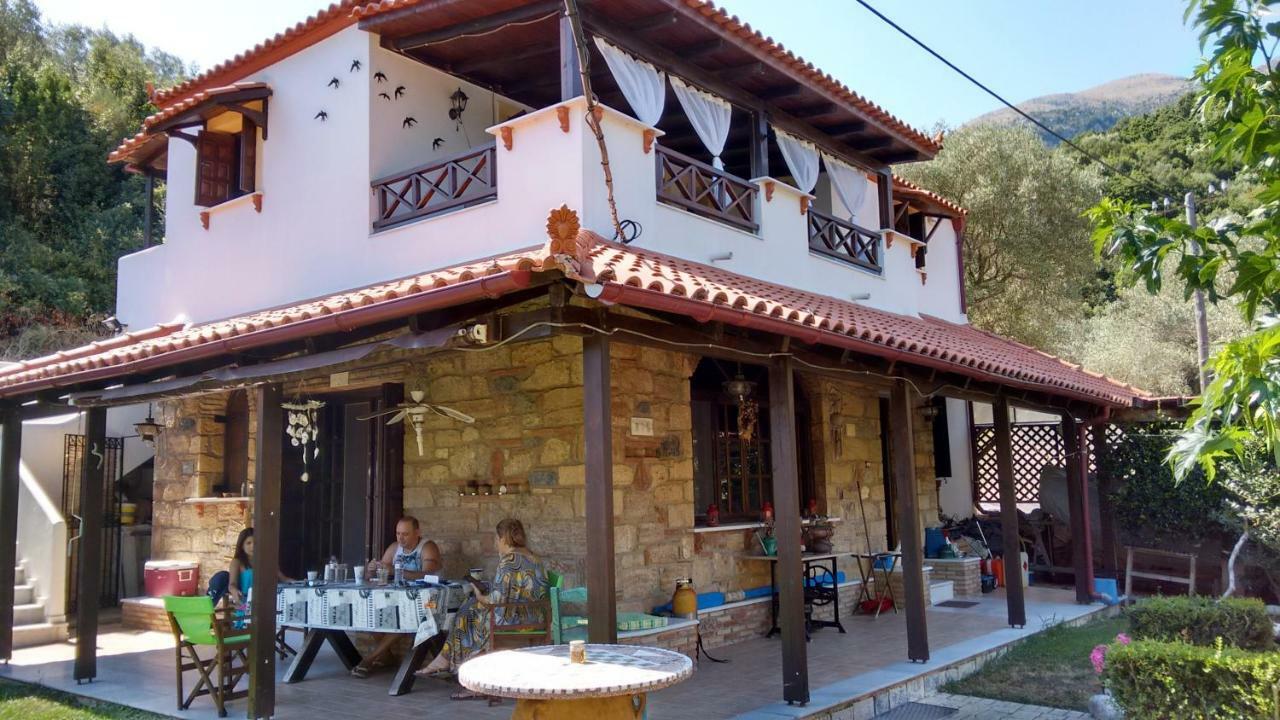 Kalogirou Stone House Apartment Limnionas  Ngoại thất bức ảnh